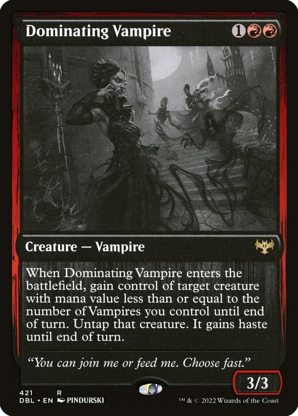 Dominating Vampire - Magic: The Gathering
