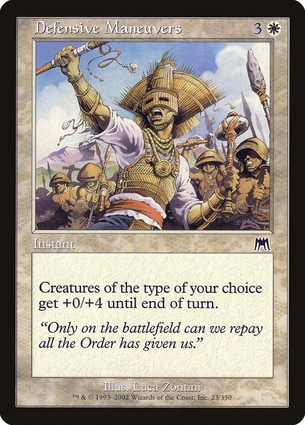 Defensive Maneuvers - Magic: The Gathering