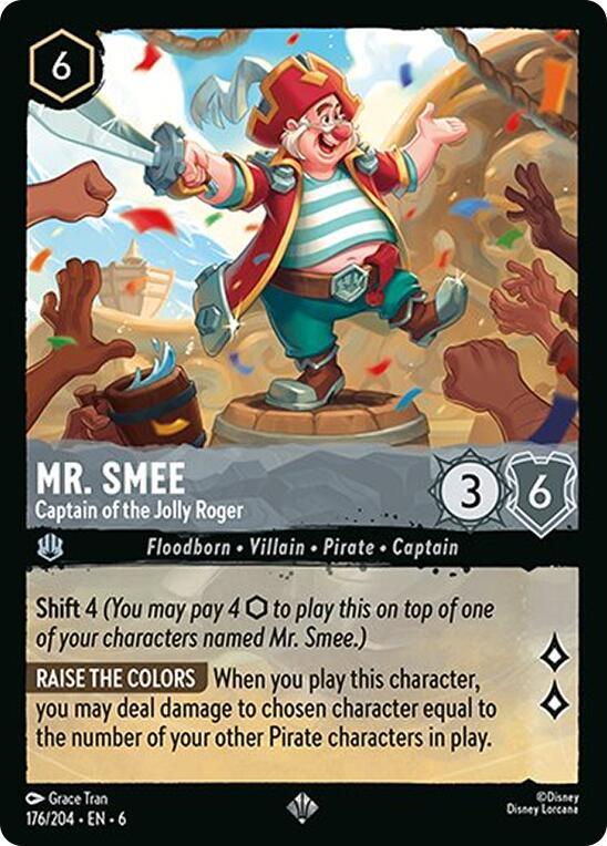 Mr. Smee - Captain of the Jolly Roger - Disney Lorcana