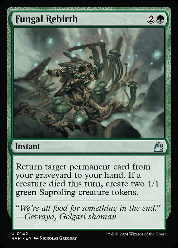 Fungal Rebirth - Magic: The Gathering