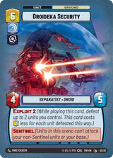 Droideka Security - Star Wars Unlimited