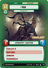 Gor - Grievous's Pet (Finalist) - Star Wars Unlimited
