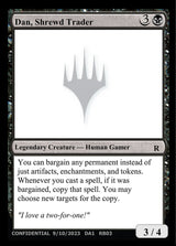 Dan, Shrewd Trader - Magic: The Gathering