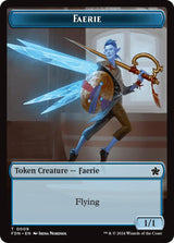Faerie // Zombie Double-Sided Token - Magic: The Gathering