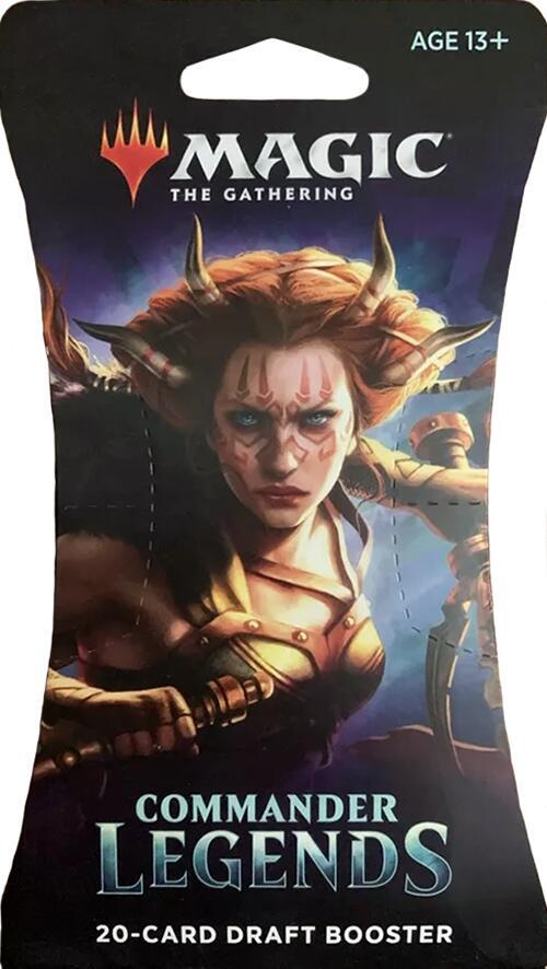 Commander Legends - Sleeved Draft Booster Pack - Magic: The Gathering