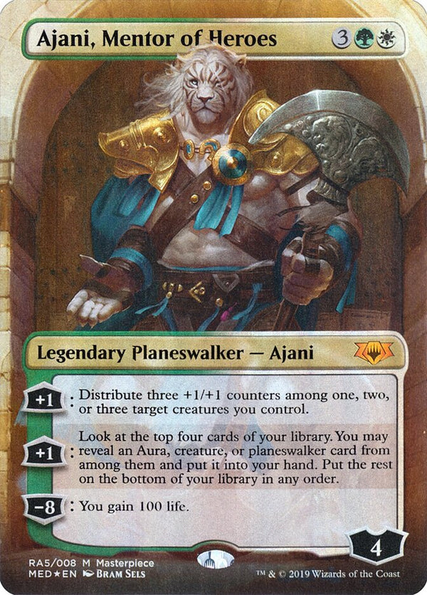 Ajani, Mentor of Heroes - Magic: The Gathering