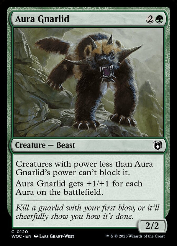 Aura Gnarlid - Magic: The Gathering