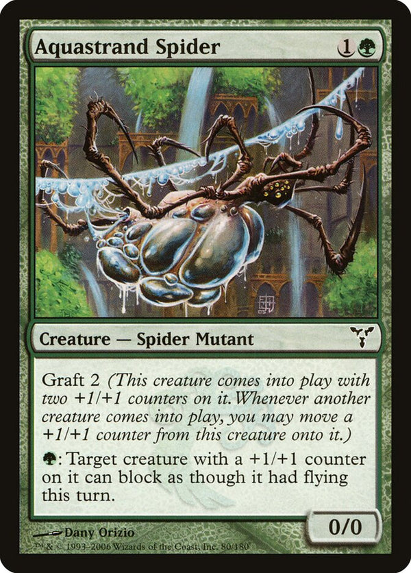Aquastrand Spider - Magic: The Gathering