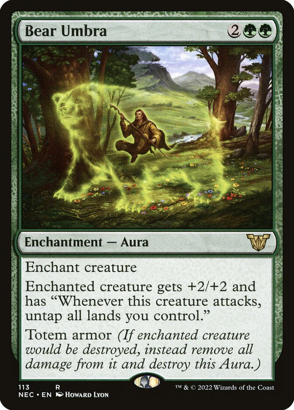 Bear Umbra - Magic: The Gathering