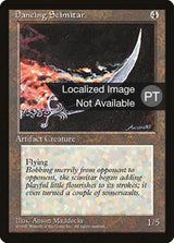 Dancing Scimitar - Magic: The Gathering