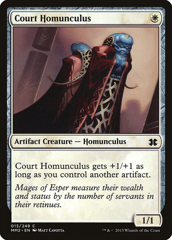 Court Homunculus - Magic: The Gathering