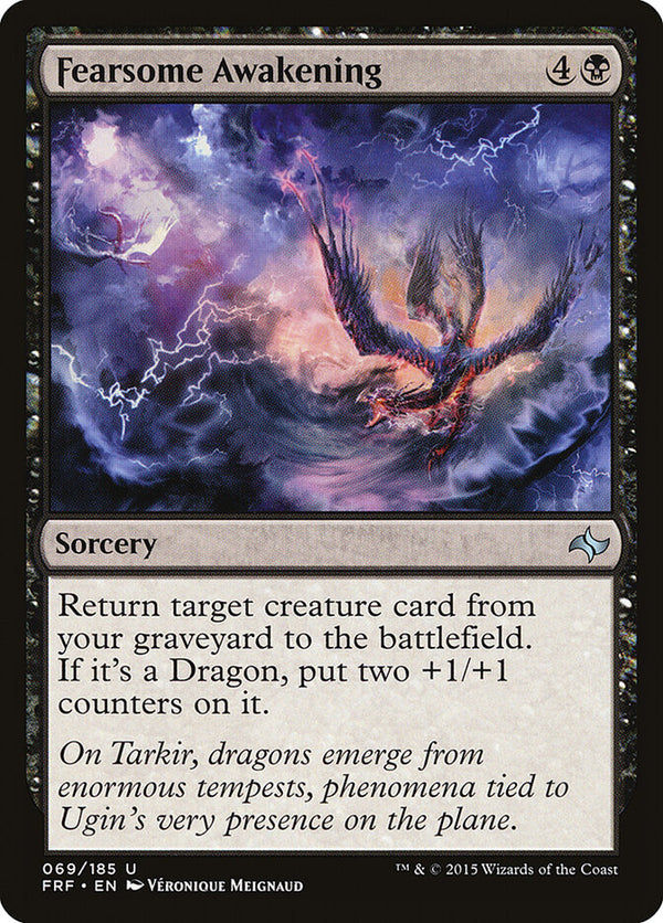 Fearsome Awakening - Magic: The Gathering