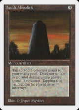 Basalt Monolith - Magic: The Gathering