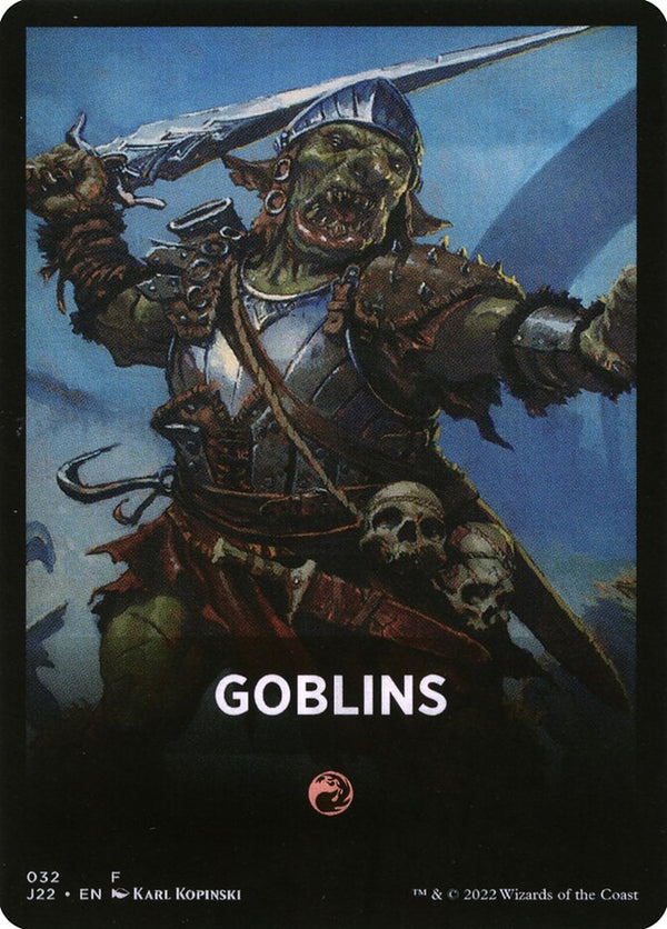 Goblins Theme Card - Magic: The Gathering