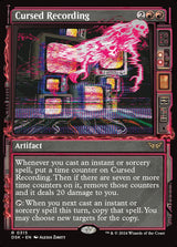 Cursed Recording (Showcase) - Magic: The Gathering