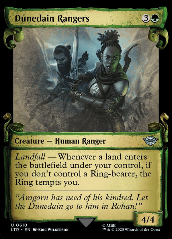 Dunedain Rangers (Showcase Scrolls) - Magic: The Gathering