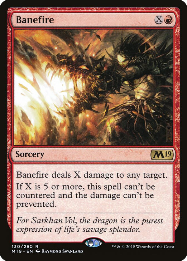 Banefire - Magic: The Gathering