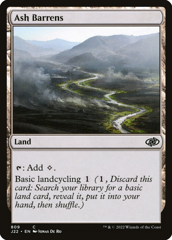 Ash Barrens - Magic: The Gathering
