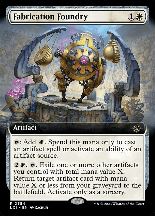 Fabrication Foundry (Extended Art) - Magic: The Gathering