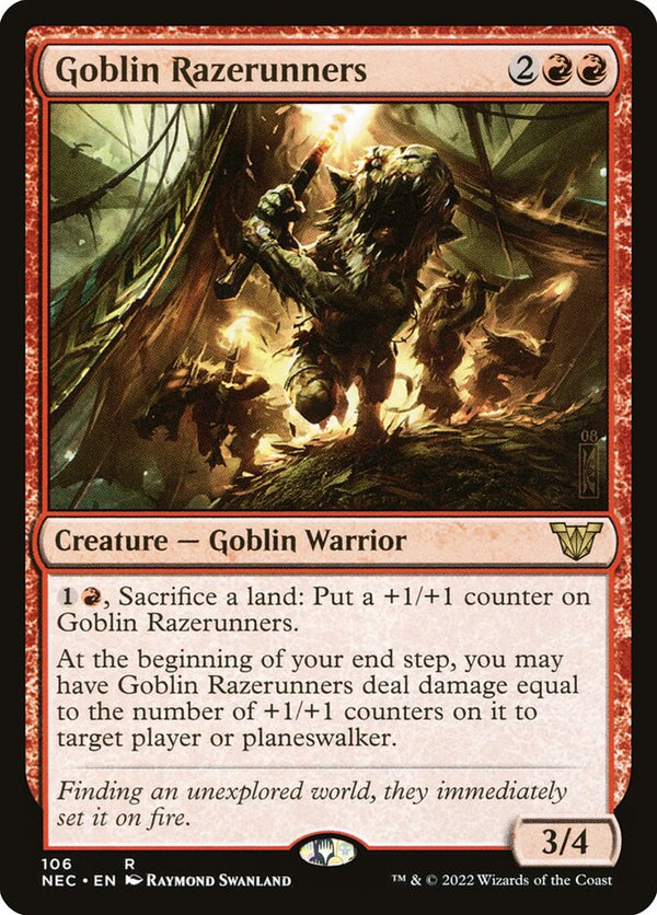 Goblin Razerunners - Magic: The Gathering