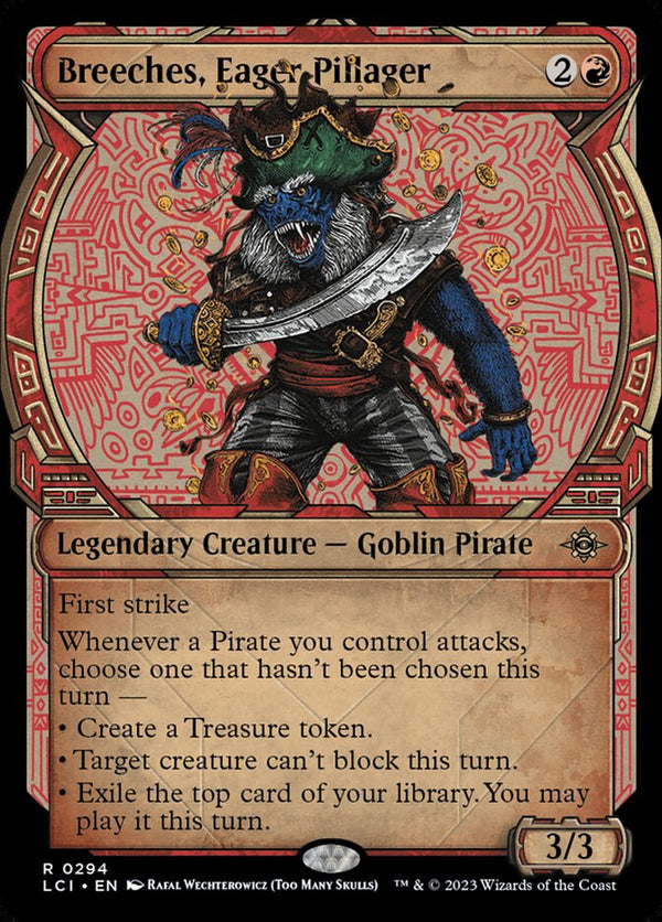 Breeches, Eager Pillager (Showcase) - Magic: The Gathering