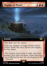 Display of Power (Extended Art) (Surge Foil) - Magic: The Gathering