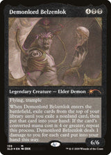 Demonlord Belzenlok (Foil Etched) - Magic: The Gathering