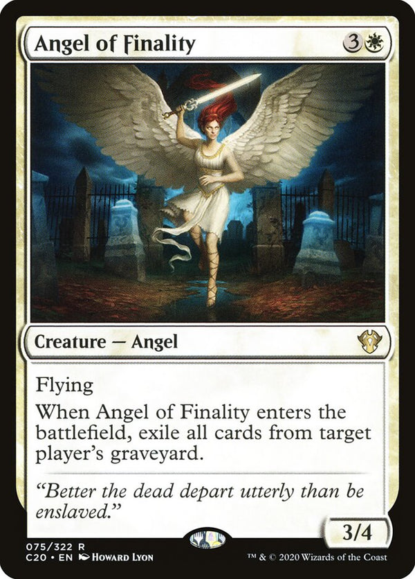 Angel of Finality - Magic: The Gathering