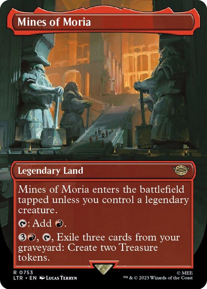 Mines of Moria (Borderless) (Surge Foil)