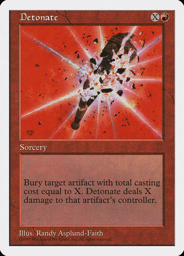 Detonate - Magic: The Gathering