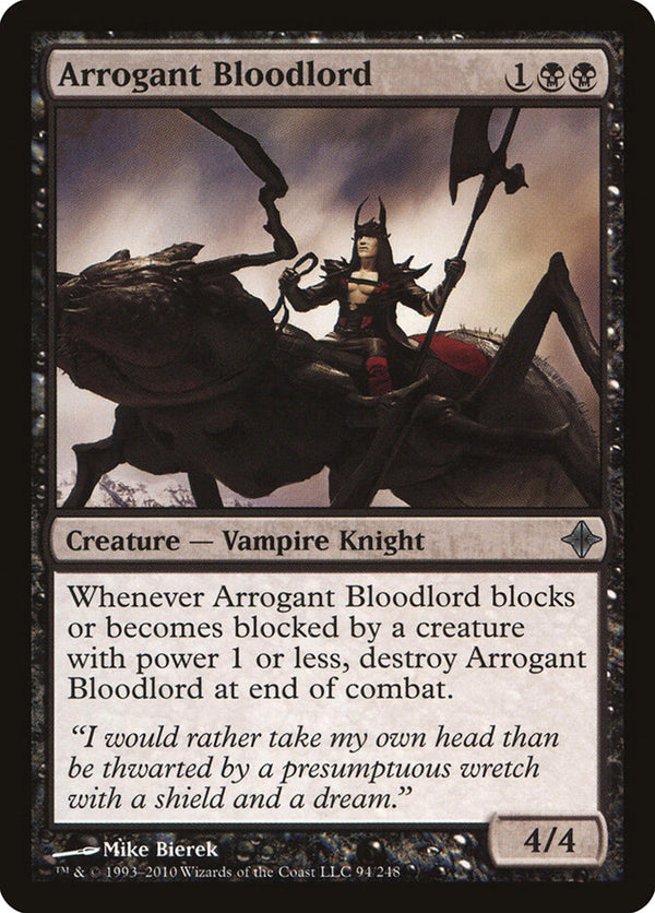 Arrogant Bloodlord - Magic: The Gathering