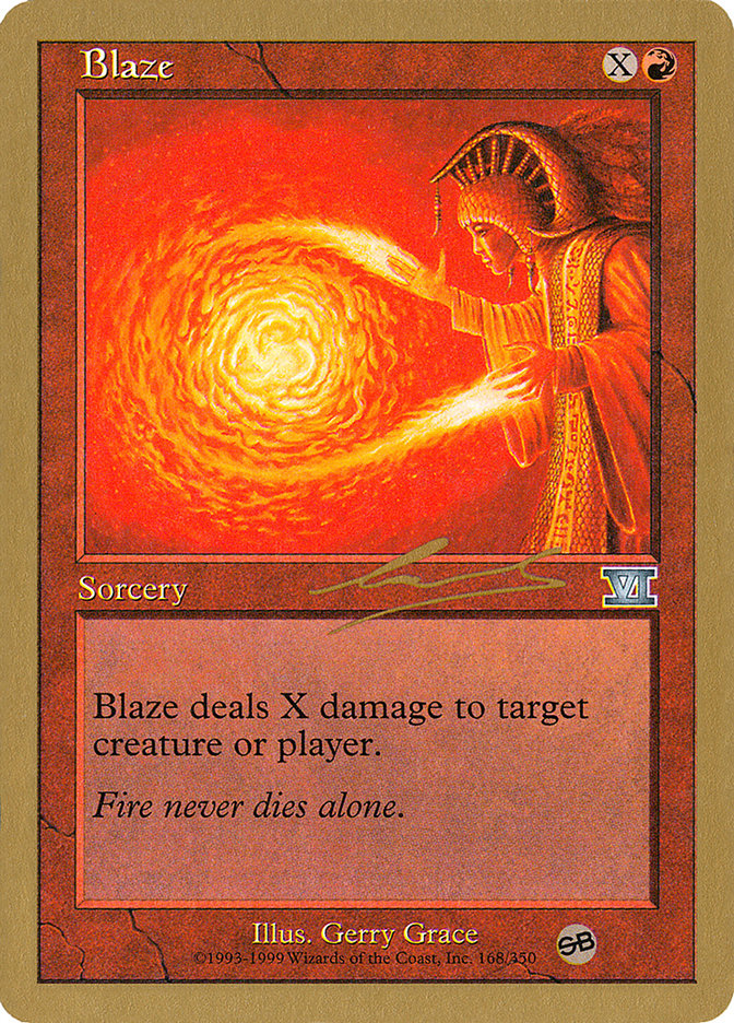 Blaze - 2000 Nicolas Labarre (6ED) (SB)