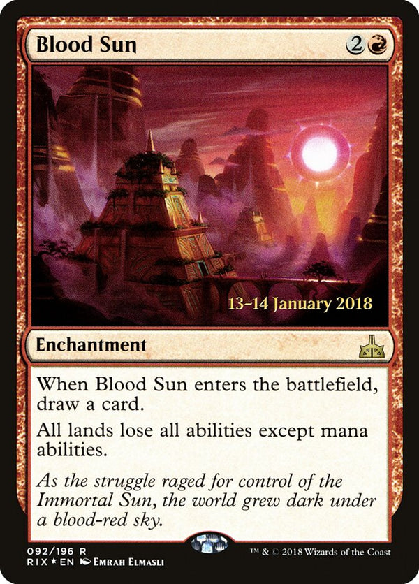 Blood Sun - Magic: The Gathering