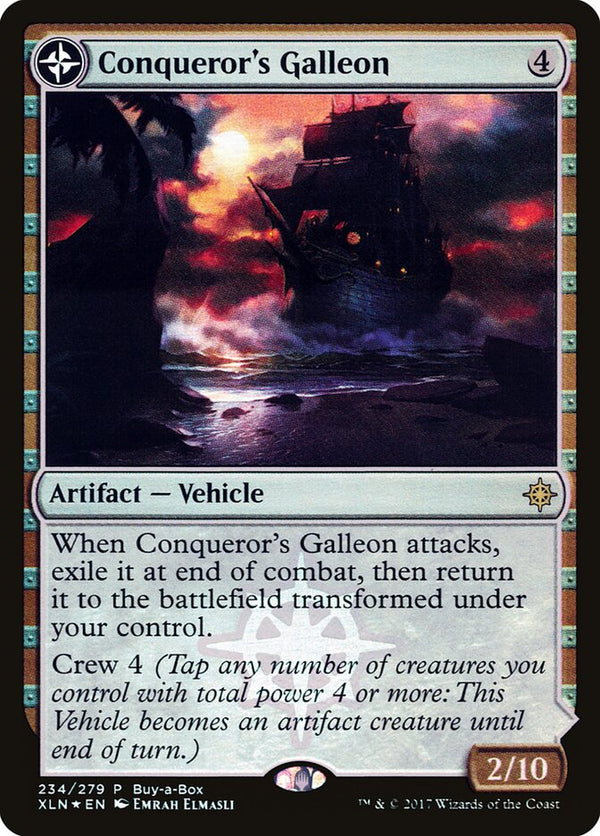 Conqueror's Galleon - Magic: The Gathering