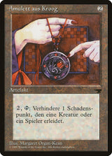 Amulet of Kroog (German) - "Amulett aus Kroog" - Magic: The Gathering