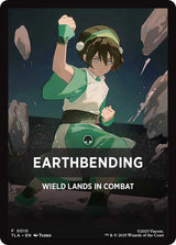 Earthbending Theme Card (0010) - Magic: The Gathering