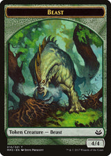 Beast Token (010) - Magic: The Gathering