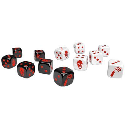 Zombicide: 2nd Edition – Special black & white dice