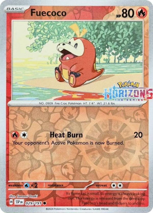 Fuecoco - 029/191 - Pokémon