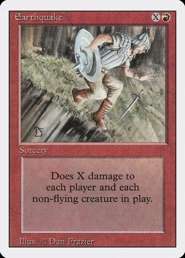 Earthquake - Magic: The Gathering