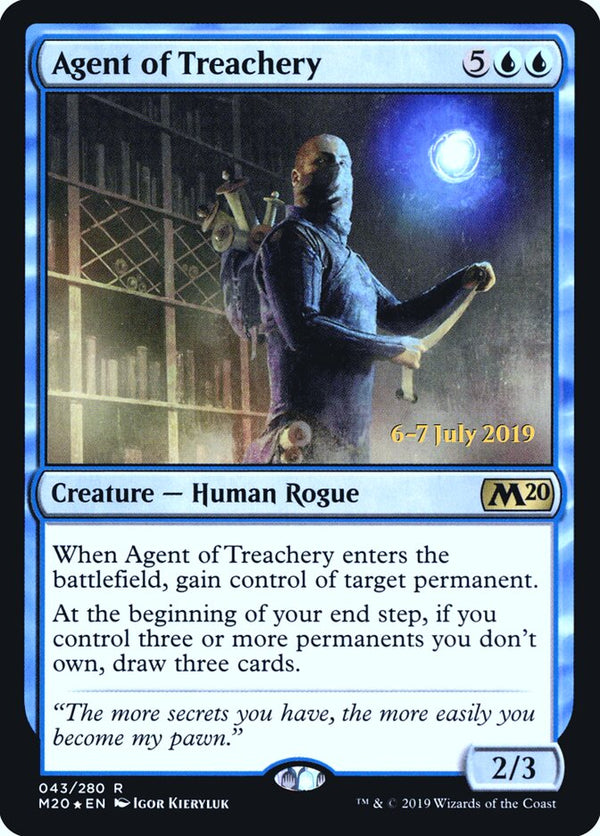 Agent of Treachery - Magic: The Gathering