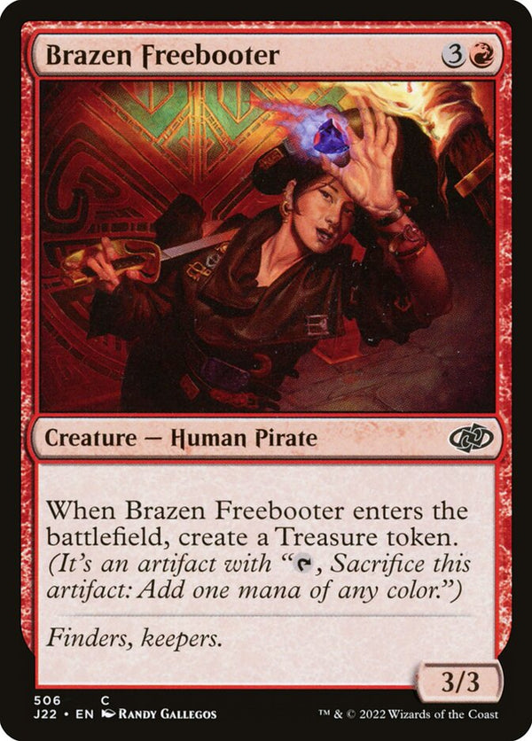 Brazen Freebooter - Magic: The Gathering