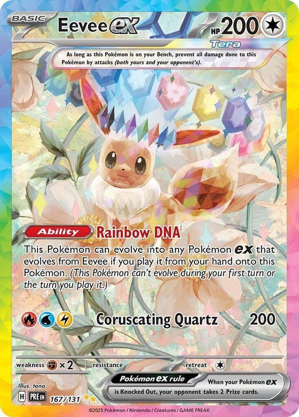 Eevee ex - 167/131 - Pokémon