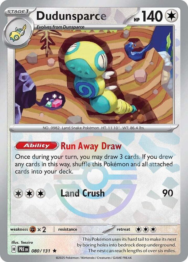Dudunsparce (Poke Ball Pattern) - Pokémon