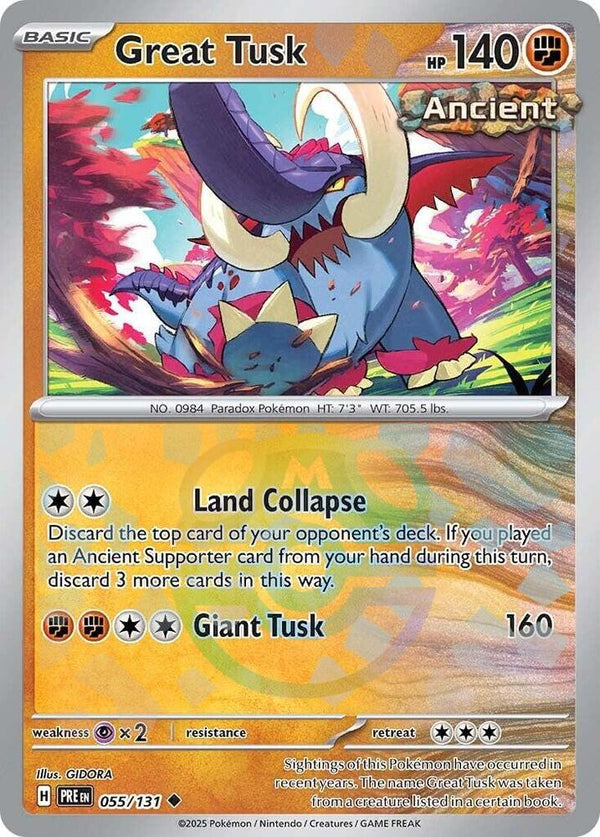 Great Tusk (Master Ball Pattern) - Pokémon