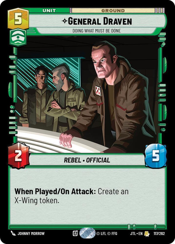 General Draven - Doing What Must Be Done - Star Wars Unlimited