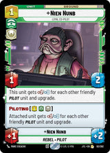 Nien Nunb - Loyal Co-Pilot - Star Wars Unlimited