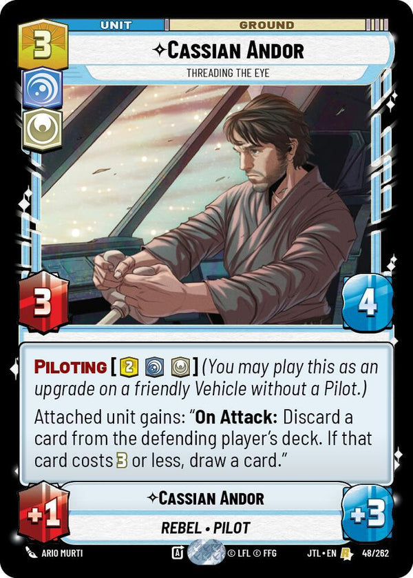 Cassian Andor - Threading the Eye - Star Wars Unlimited