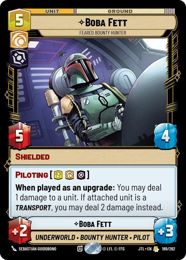 Boba Fett - Feared Bounty Hunter - Star Wars Unlimited