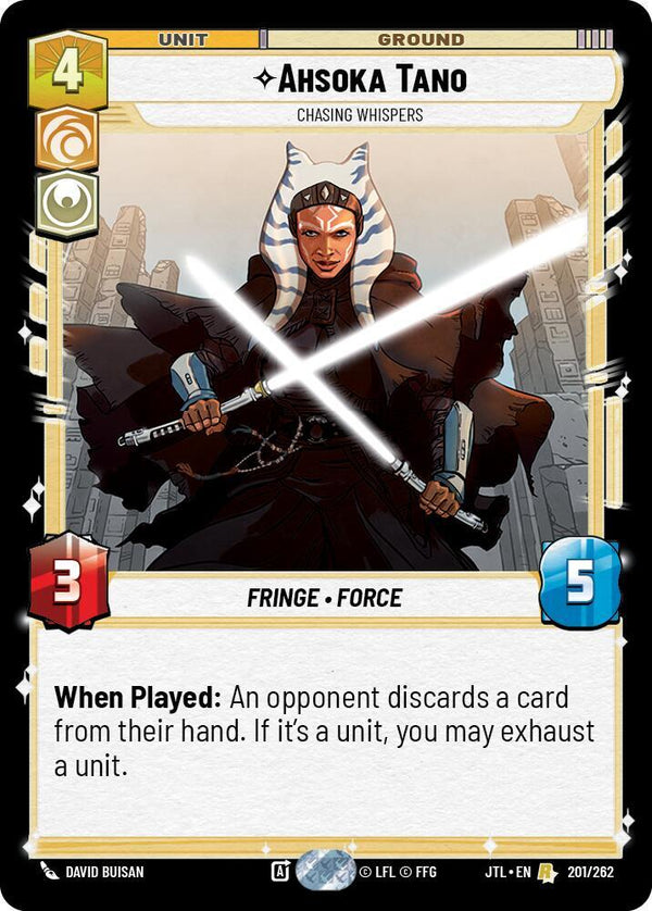 Ahsoka Tano - Chasing Whispers - Star Wars Unlimited